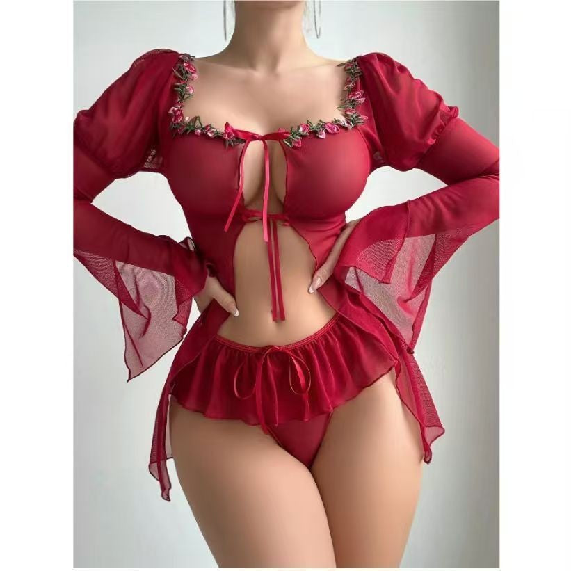 Robe de nuit à bretelles
