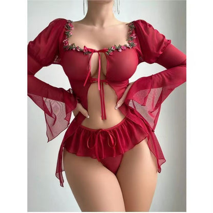 Robe de nuit à bretelles