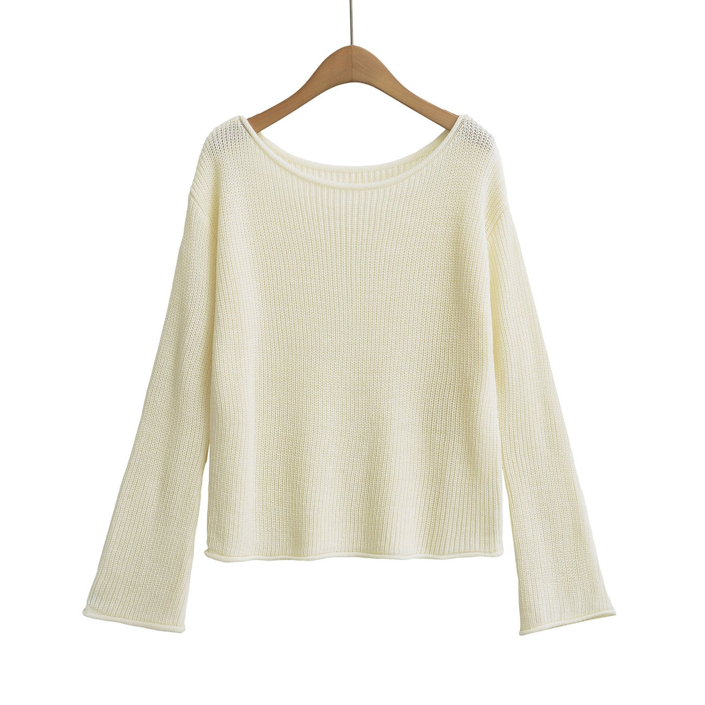 Pull Épaule Dénudée — Style Chic & Moderne