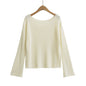 Pull Épaule Dénudée — Style Chic & Moderne