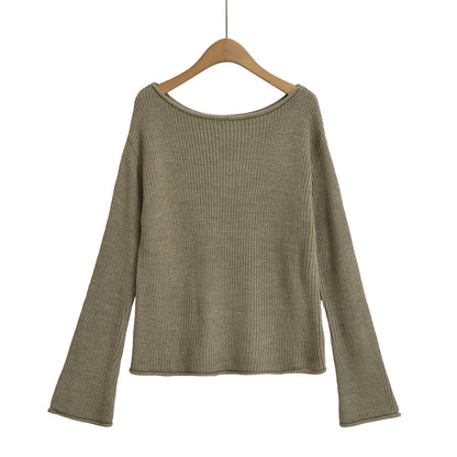 Pull Épaule Dénudée — Style Chic & Moderne