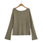 Pull Épaule Dénudée — Style Chic & Moderne