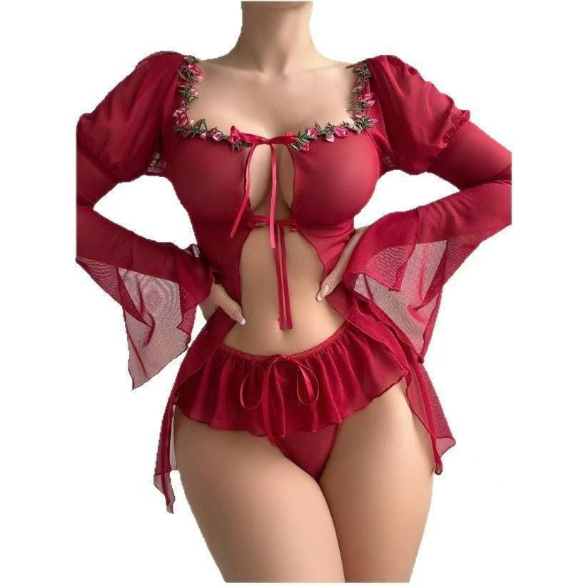 Robe de nuit à bretelles
