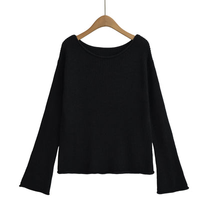 Pull Épaule Dénudée — Style Chic & Moderne